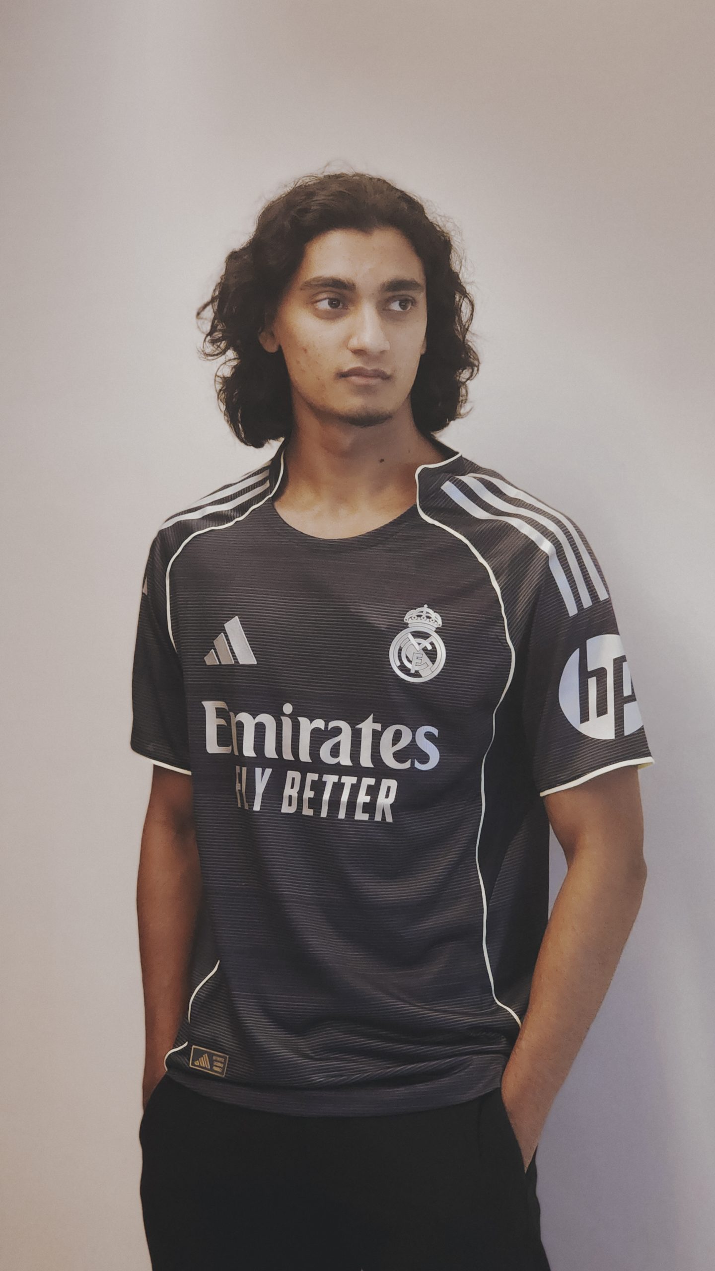 Real Madrid 2025-26 Away Kit – Player Edition