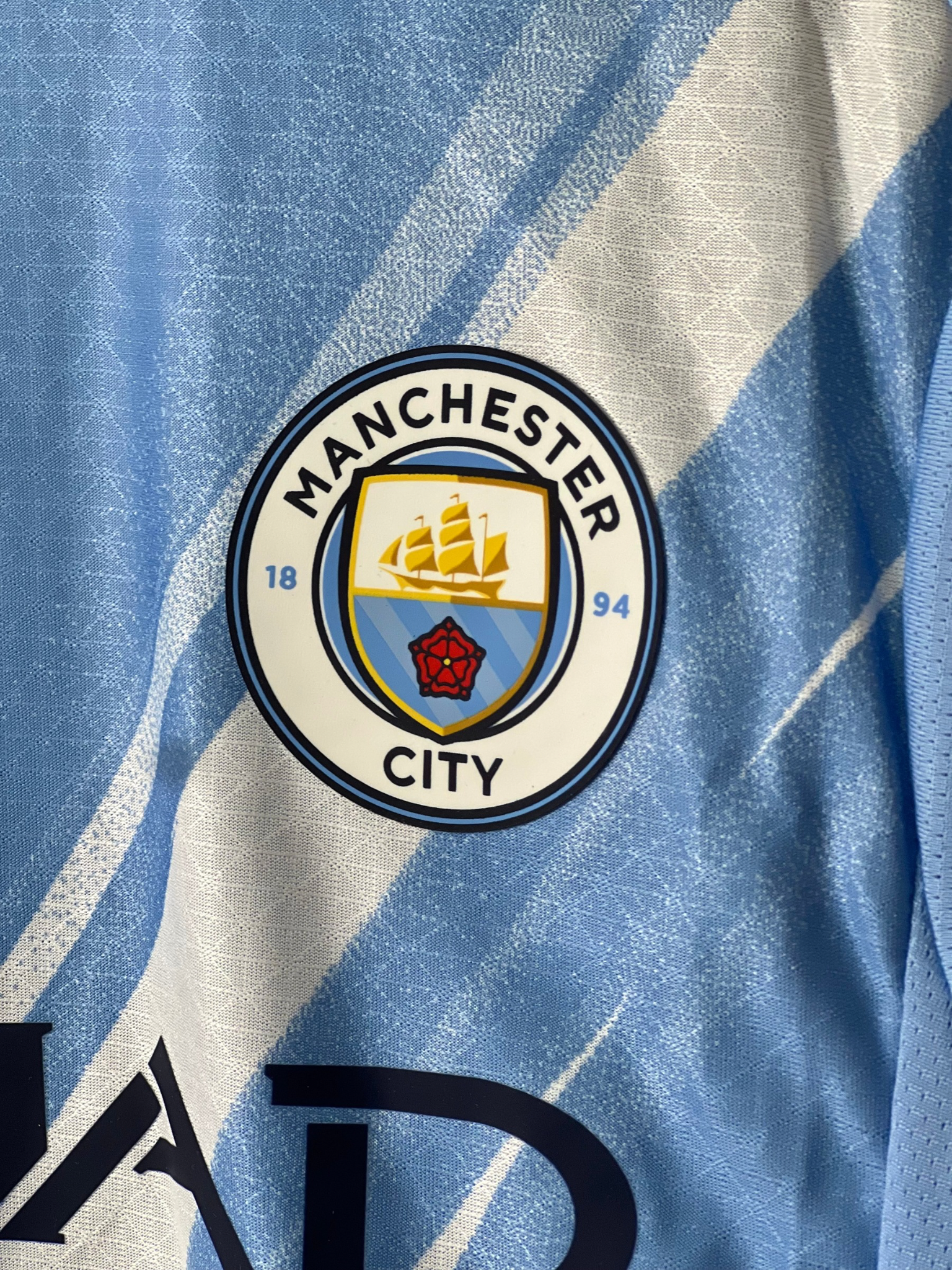 Manchester City 2025-26 Home Kit – Player Edition - Image 2