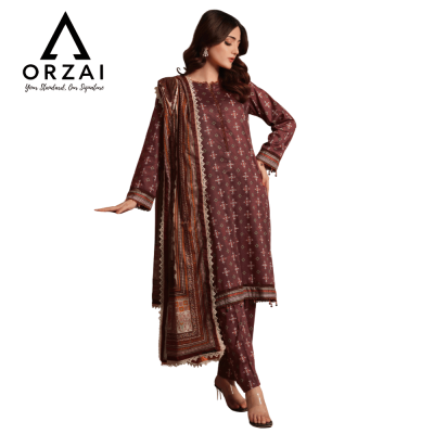 Pakistani 3-Piece Lawn Dress