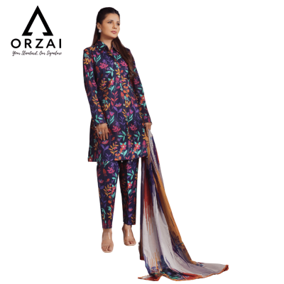 Pakistani 3-Piece Lawn Dress
