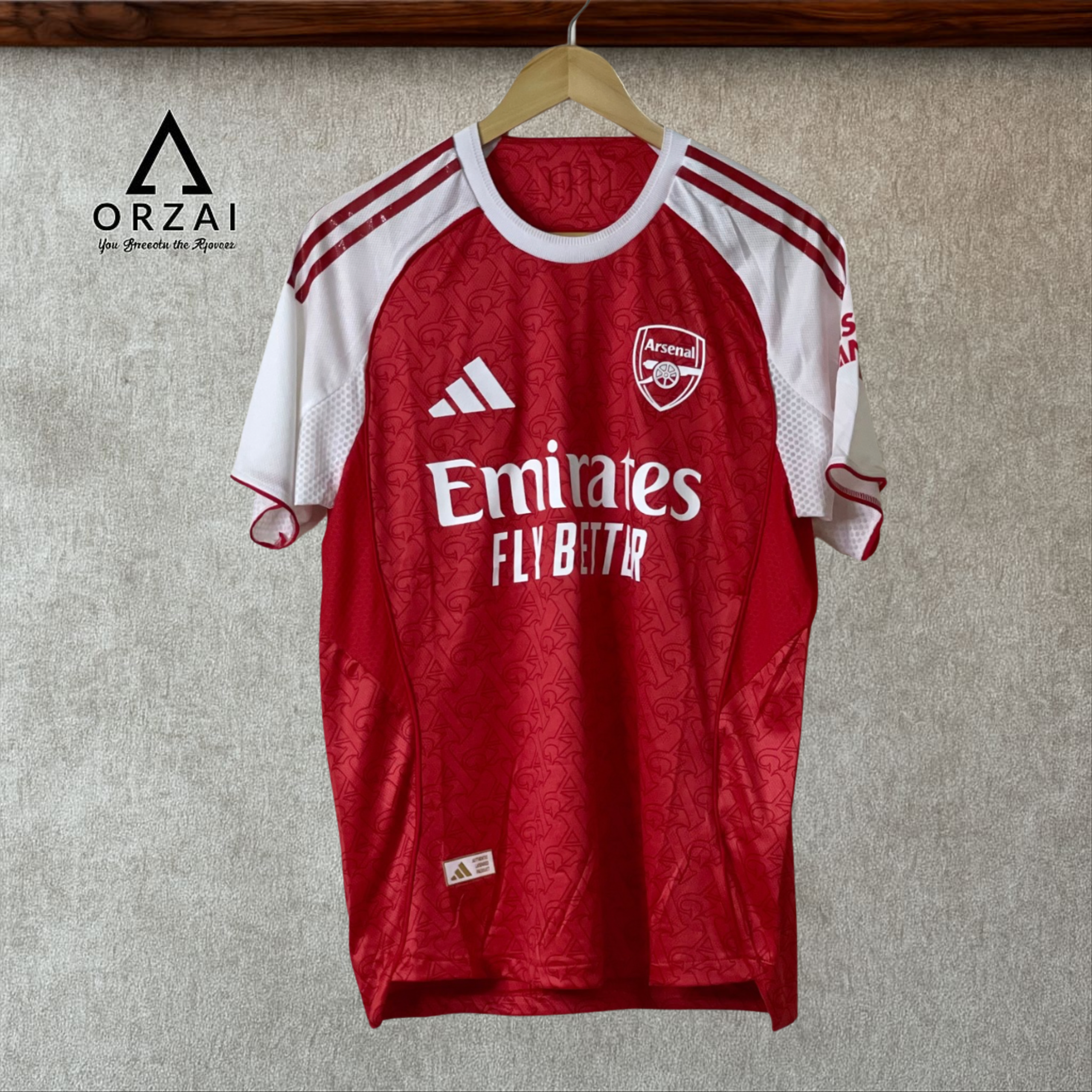 Arsenal 2025-26 Home Kit – Player Edition