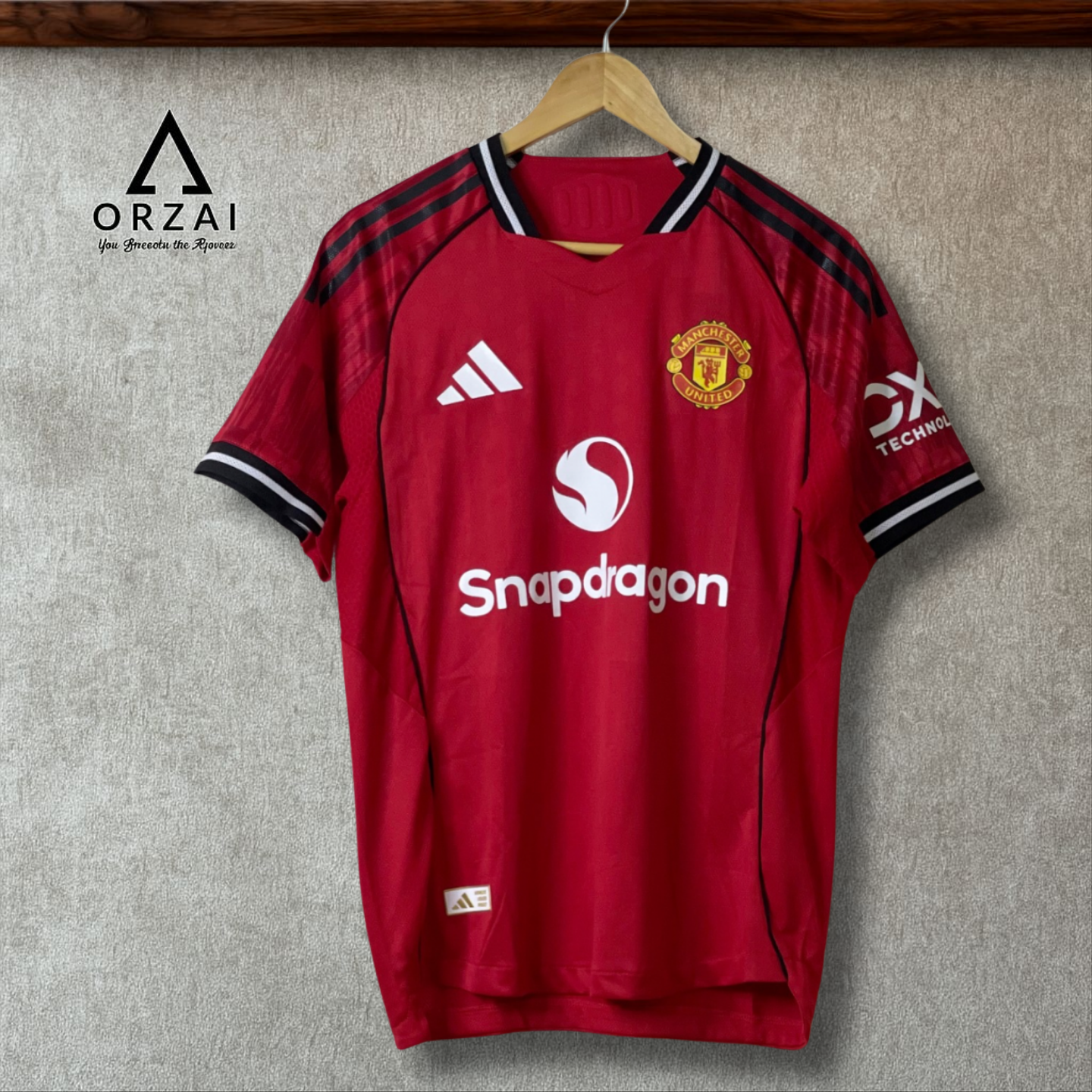 Manchester United 2025-26 Home Kit – Player Edition