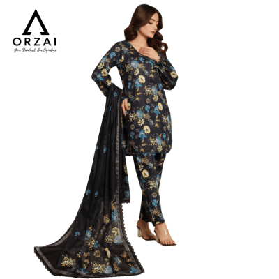 Pakistani 3-Piece Lawn Dress