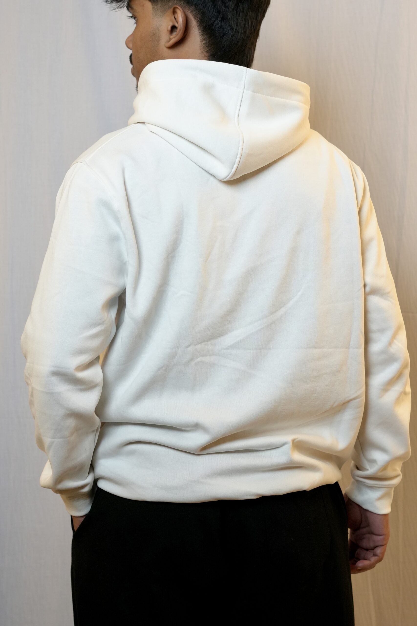 Men’s Premium Off White Hoodie - Image 5