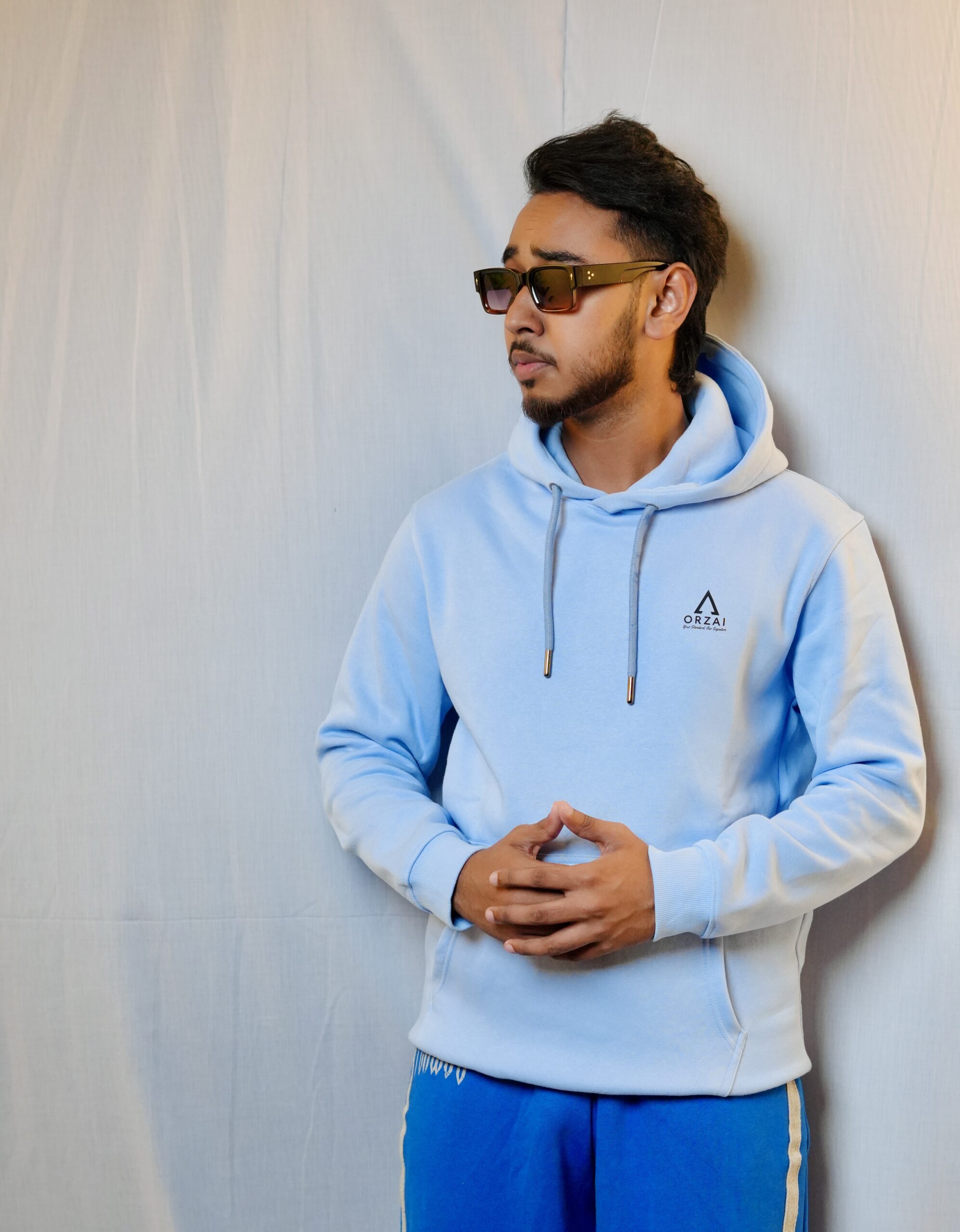 Men’s Premium Sky Blue Hoodie