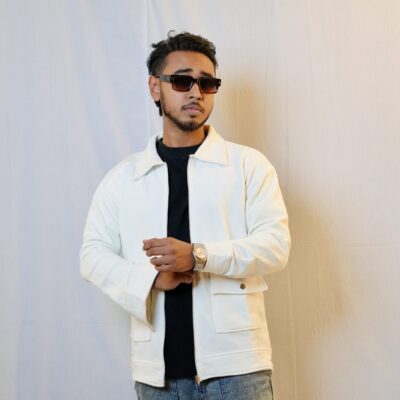 Men’s Premium Off White Shacket